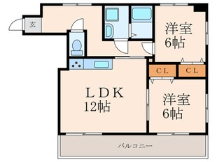 ギフトワールドビルの物件間取画像